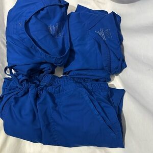 Cherokee Women’s 3-Piece Scrub Set 3X Top Pants Jacket Medical